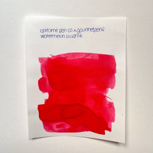 Load image into Gallery viewer, Epitome Pens x Gourmet Pens Watermelon Slushie - 20ml Bottled Ink
