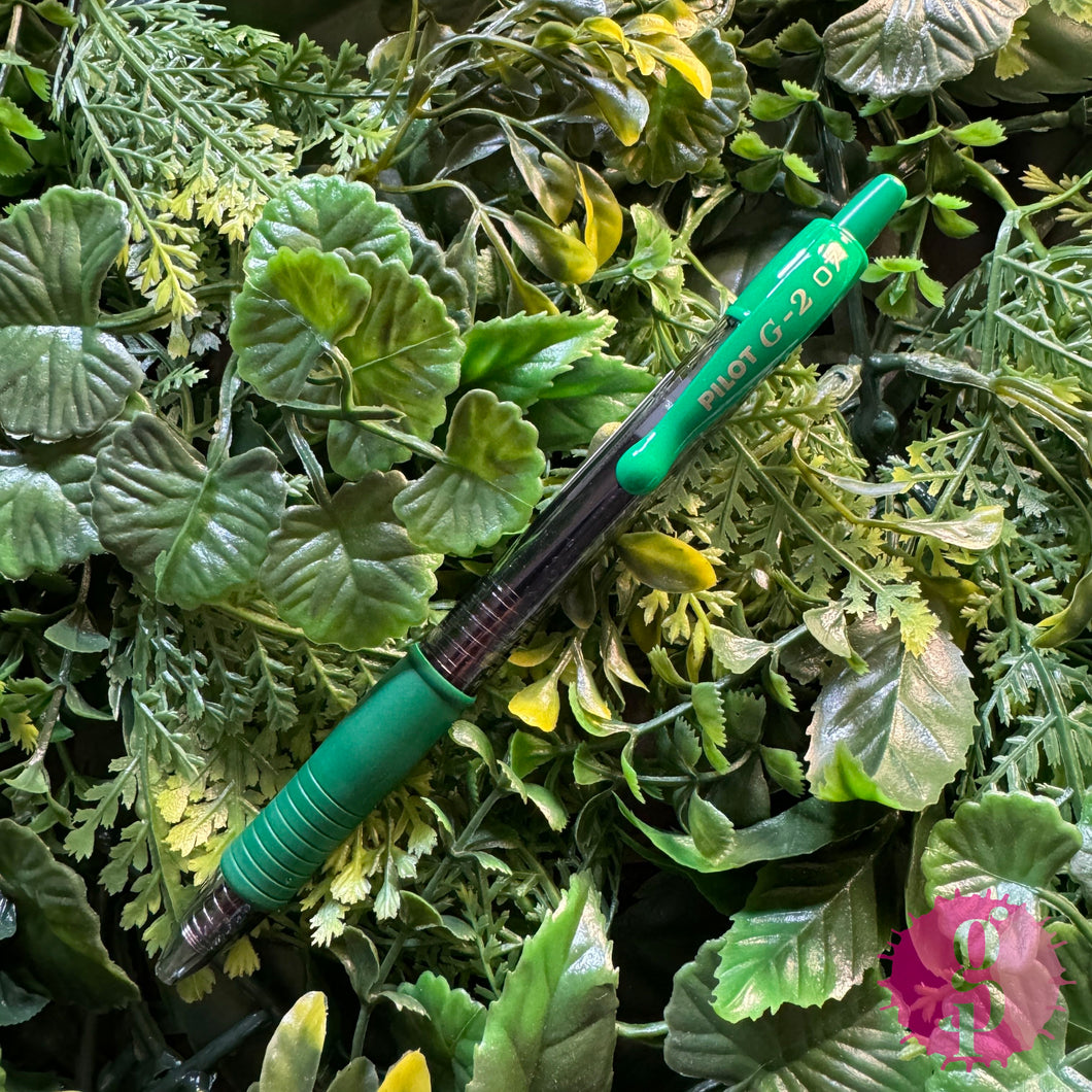 Pilot G2 - Retractable Gel Ink Pen 0.7mm - Green