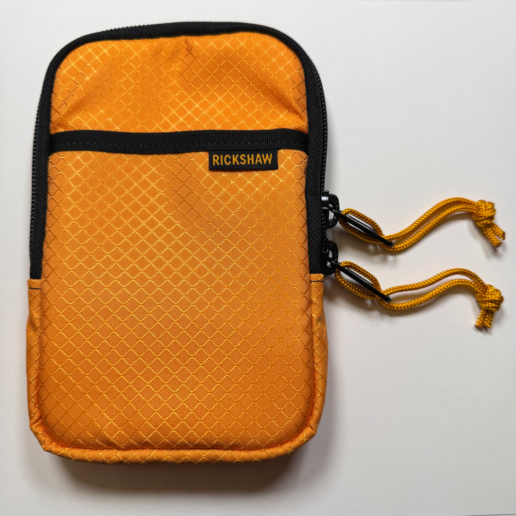 Rickshaw Bagworks - Coozy Case Sinclair Diamond Ripstop - Saffron - 3+3 Pen Slot