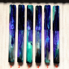 Load image into Gallery viewer, PensbyPasquale x Gourmet Pens Cosmic Collision Fountain Pen
