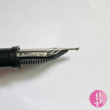 Load image into Gallery viewer, Pensloth 2 Layer Kissaki Fountain Pen Nib Unit
