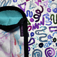 Load image into Gallery viewer, Rickshaw Bagworks - Macaron Dreams Two Pen Sleeve - Seafoam Plush
