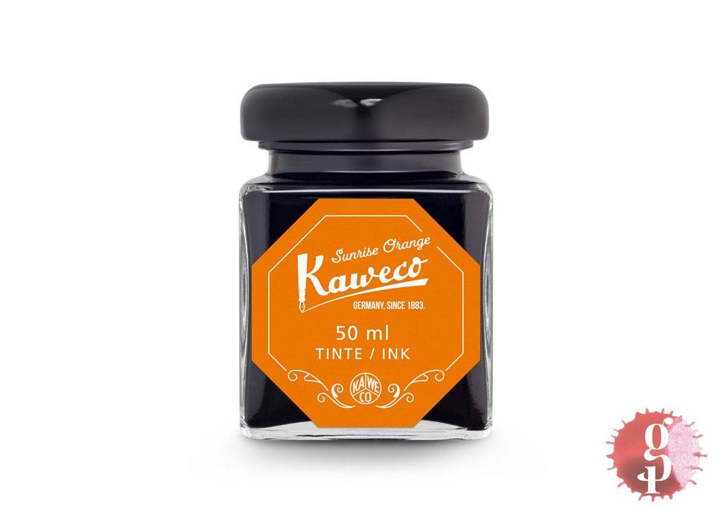 Kaweco Sunrise Orange - 50ml Bottled Ink