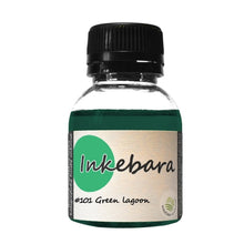 Load image into Gallery viewer, Inkebara Green Lagoon - 60ml Bottled Ink
