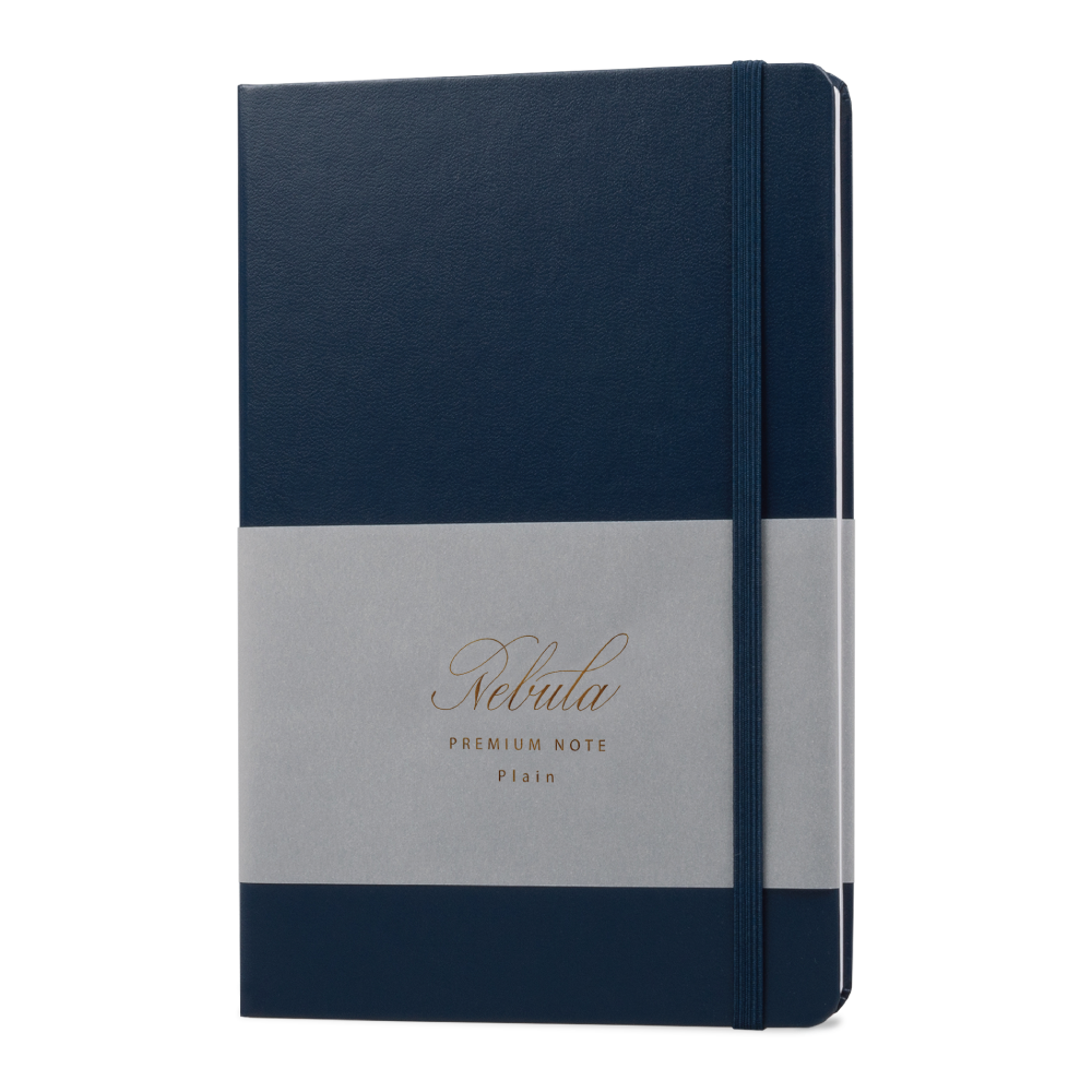 Nebula Note Premium Notebook - Blank - Midnight Navy