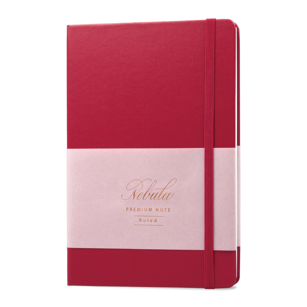 Nebula Note Premium Notebook - Ruled - Ruby Wine