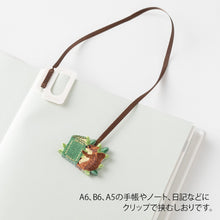 Load image into Gallery viewer, Midori Embroidery Bookmarker - Squirrel
