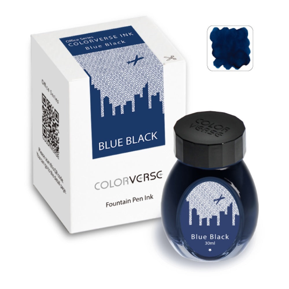Colorverse Office Series Blue-Black - 30ml Bottled Ink
