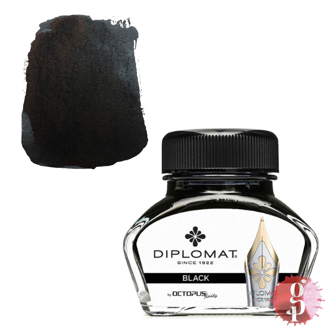 Diplomat Black - 30ml Bottled Ink