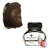 Diplomat Sepia Black - 30ml Bottled Ink