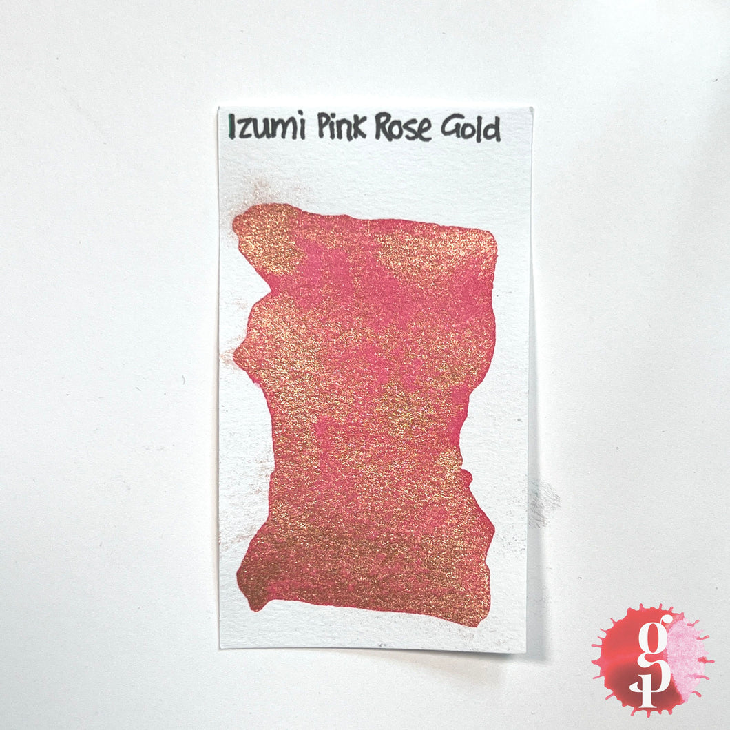 De Atramentis Izumi Pen Company Pink Rose Gold - 4ml Sample