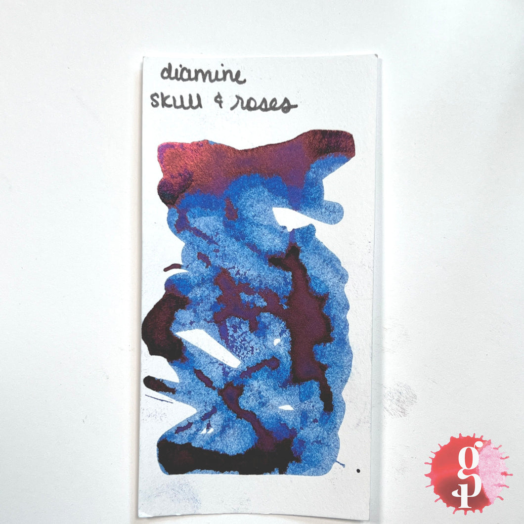 Diamine Skulls & Roses - 4ml Sample