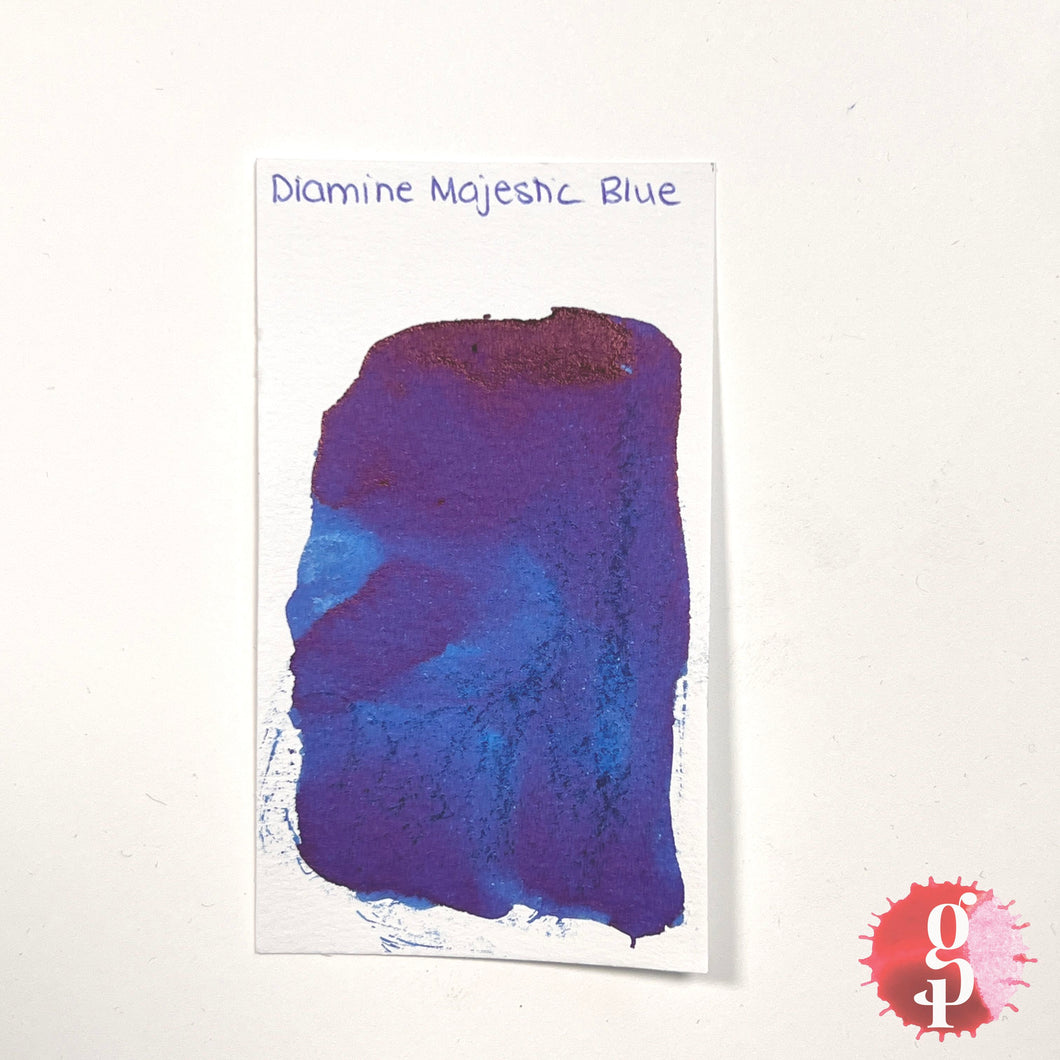 Diamine Majestic Blue - 4ml Sample