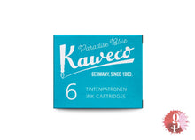 Load image into Gallery viewer, Kaweco Ink Cartridges - Paradise Blue
