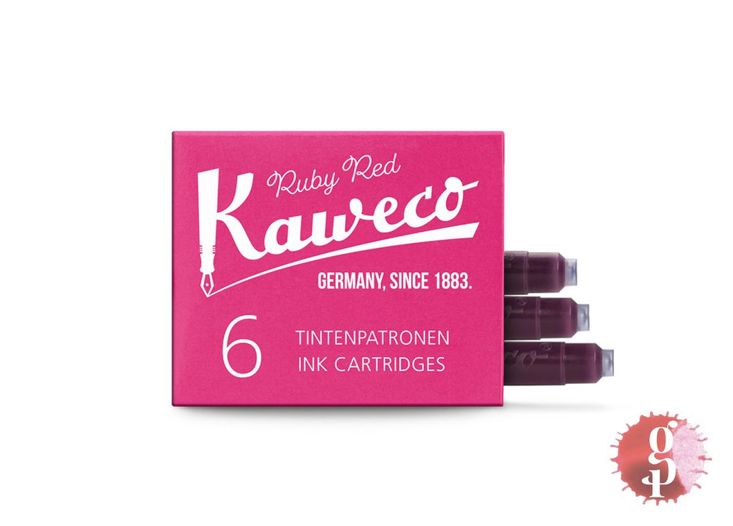 Kaweco Ink Cartridges - Ruby Red