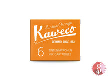 Load image into Gallery viewer, Kaweco Ink Cartridges - Sunrise Orange
