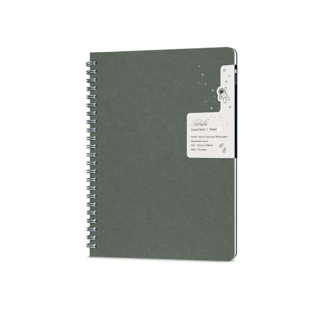 Nebula Note Casual Large - Blank - Oil Green