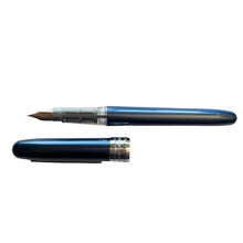Load image into Gallery viewer, Platinum Plaisir Blue Fountain Pen - Medium Nib

