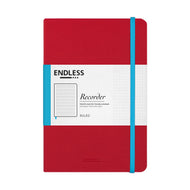 Endless Recorder - Crimson Sky Red - Tomoe River - Ruled