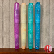 Load image into Gallery viewer, River City Pen Company x Gourmet Pens Glow-in-the-dark Fountain Pens
