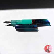 Load image into Gallery viewer, Ink Rocket™ V1.1 - Nothing to Hide &amp; Dioptase - Fountain Pen &amp; Ink Slinging Tool
