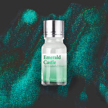 Load image into Gallery viewer, Wearingeul The Wonderful Wizard of Oz Literature Ink - Emerald Castle Glitter Potion
