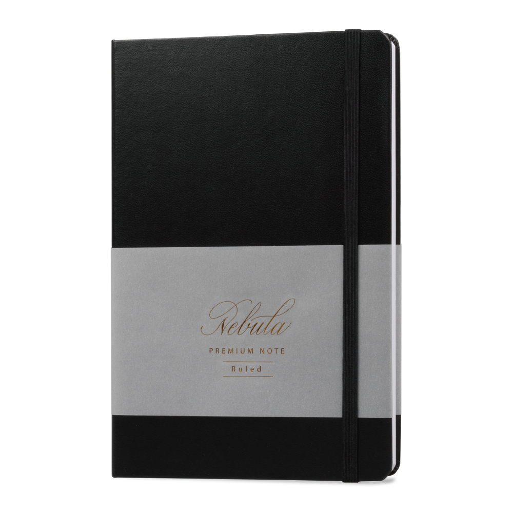 Nebula Note Premium Notebook - Ruled - Ink Blank
