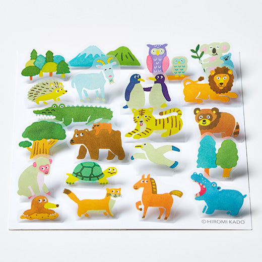 Hitotoki Pop-up Stickers Animal - POP3
