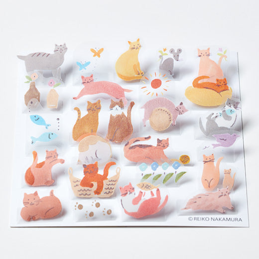 Hitotoki Pop-up Stickers Cat - POP5