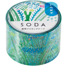 Load image into Gallery viewer, SODA Transparent MT Tape - 30mm Garden
